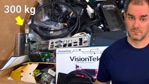 Throwing away 20 years worth of tech trash