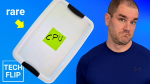 opening a box of CPUs