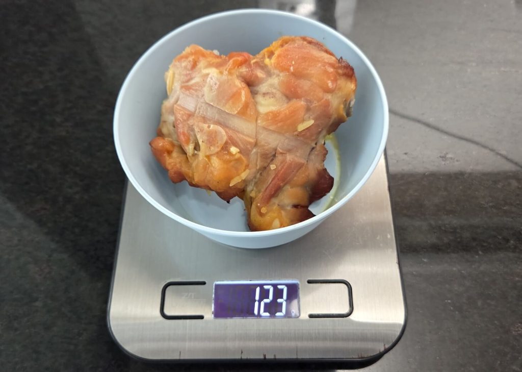 Weighing your food can be a huge help