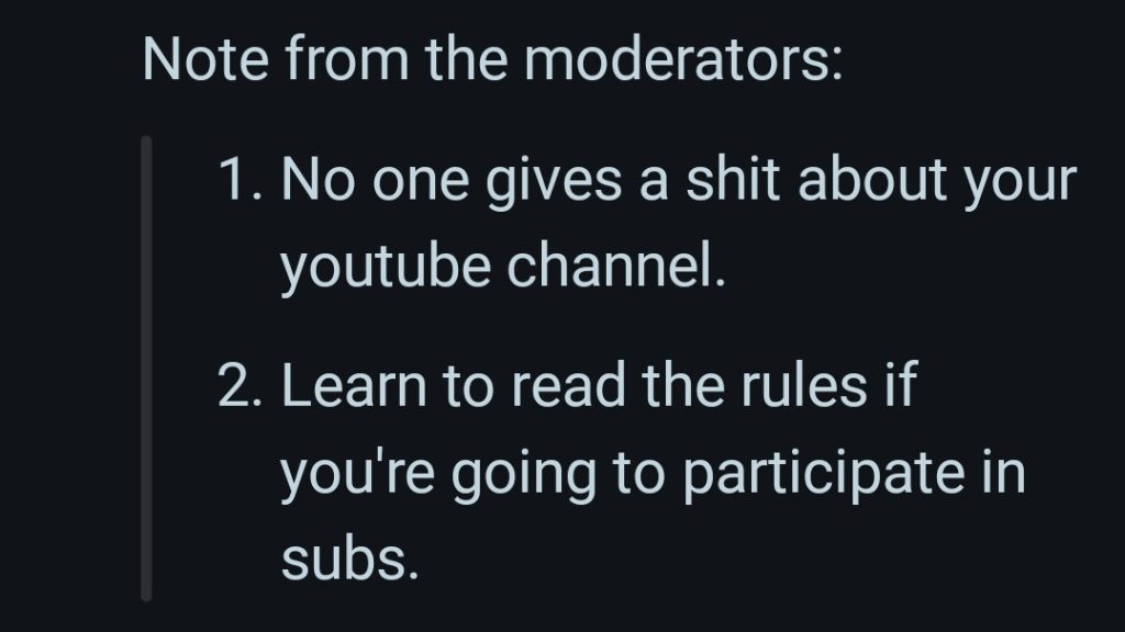 But I didn't even mention my YouTube channel!